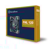 SilverStone FHL120 case fan Zwart, 120 x 120 x 25 mm, PWM