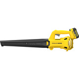 Stanley 18V STANLEY FATMAX V20 accu bladblazer - 4.0Ah accu Geel/zwart, Accu en lader inbegrepen