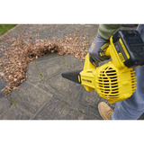 Stanley 18V STANLEY FATMAX V20 accu bladblazer - 4.0Ah accu Geel/zwart, Accu en lader inbegrepen