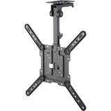 goobay Ceiling TV Mount Basic (M), 23 tot 55 inch plafondhouder Zwart