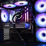 ALTERNATE Thunderstorm Starter Ryzen 5 - RTX 5060 gaming pc Zwart | R5 9600X | RTX 5060 | 32 GB | 1 TB SSD