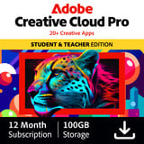 Adobe Creative Cloud Pro Student & Teacher Edition software 12 maanden/1 apparaat, Meertalig