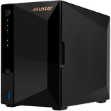 Asustor Drivestor 2 Pro Gen2 incl. 2x Red Plus 4 TB harde schijf nas Zwart, 2.5Gb-LAN, 3x USB-A