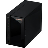 Asustor Drivestor 2 Pro Gen2 incl. 2x Red Plus 4 TB harde schijf nas Zwart, 2.5Gb-LAN, 3x USB-A