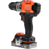 BLACK+DECKER 18V Schroefklopboormachine + 18V Oscillerende Multitool Bundel Zwart/oranje