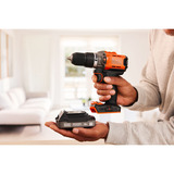 BLACK+DECKER 18V Schroefklopboormachine + 18V Oscillerende Multitool Bundel Zwart/oranje