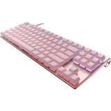 CHERRY MX Board 8.0, gaming toetsenbord Roze, US lay-out, Cherry MX Brown, RGB leds, TKL