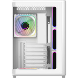 Cooler Master Elite 600 midi tower behuizing Wit | 2x USB-A | 1x USB-C | Tempered Glass