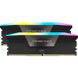 Corsair Vengeance RGB 32 GB DDR5-6000 (2x 16 GB) werkgeheugen Zwart, CMH32GX5M2E6000C36, XMP 3.0