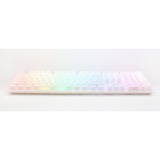 Ducky One 3 Aura White RGB mechanisch toetsenbord Wit, US lay-out (QWERTY), Cherry MX Red, 100%, ABS Double Shot, hot swap