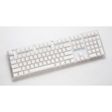 Ducky One 3 Aura White RGB mechanisch toetsenbord Wit, US lay-out (QWERTY), Cherry MX Red, 100%, ABS Double Shot, hot swap