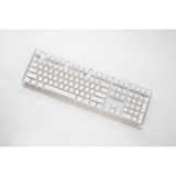 Ducky One 3 Aura White RGB mechanisch toetsenbord Wit, US lay-out (QWERTY), Cherry MX Red, 100%, ABS Double Shot, hot swap