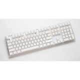 Ducky One 3 Aura White, toetsenbord Wit, US lay-out, Cherry MX Red, ABS Double Shot, hot swap