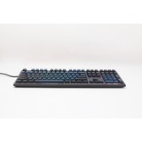 Ducky One 3 Pro RGB mechanisch gaming toetsenbord Zwart, US lay-out (QWERTY), Cherry MX2A Speed Silver, 100%, RGB led, Double-shot PBT, QUACK Mechanics, hot swap