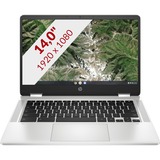 HP Chromebook x360 14a-ca0300nd (280F2EA), 14" 2-in-1 Laptop Zilver, 64 GB, WLAN, Touch, Chrome OS