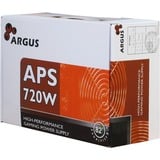 Inter-Tech Argus APS-720 720 watt voeding  Zwart, 2x PCIe