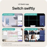 LG UltraFine 27US550-W 27" 4K Ultra HD monitor Wit, 1x DisplayPort, 2x HDMI