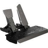 MOZA KS stuurwiel + R9 V3 stuurbasis + SR-P pedal set (Throttle + Brake) Bundel Zwart, Basis, stuur en pedalen