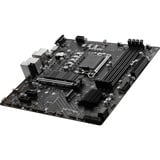 MSI PRO B760M-P DDR4 socket 1700 moederbord Zwart, RAID, Gb-LAN, Sound, µATX