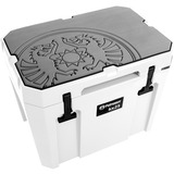 Petromax Adhesive Pad (kx25-padg-d) voor Petromax Koelbox kx25 afdekking Grijs, Zelfklevende plaat | Met drakenlogo