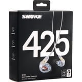 SHURE SE425 Pro Professional Sound Isolating Earphones in-ear oortjes Transparant