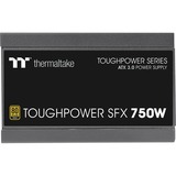 Thermaltake Toughpower SFX 750W voeding  Zwart, 2x PCIe, Kabelmanagement