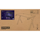 Trust GXT 700 Omnius - Gaming Bureau gaming desk Zwart, 120x60 cm