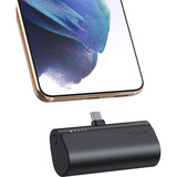 VEGER PlugOn (W0556/V0556) 5000mAh powerbank Zwart, PD 22,5W, QC 3.0, 3A, USB-C