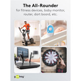 goobay Universele voeding 9V - 24V, Max. 24 W oplader Zwart, Incl. 7 stekkeradapters