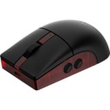 8BitDo Retro R8 Mouse - Gears of War: E-Day Zwart/rood, 50 - 26000 DPI, Bluetooth / USB-C / 2.4 GHz