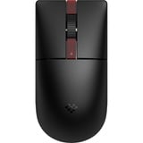 8BitDo Retro R8 Mouse - Gears of War: E-Day Zwart/rood, 50 - 26000 DPI, Bluetooth / USB-C / 2.4 GHz