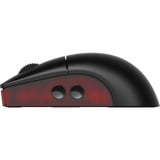 8BitDo Retro R8 Mouse - Gears of War: E-Day Zwart/rood, 50 - 26000 DPI, Bluetooth / USB-C / 2.4 GHz