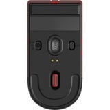 8BitDo Retro R8 Mouse - Gears of War: E-Day Zwart/rood, 50 - 26000 DPI, Bluetooth / USB-C / 2.4 GHz