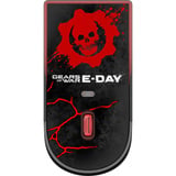 8BitDo Retro R8 Mouse - Gears of War: E-Day Zwart/rood, 50 - 26000 DPI, Bluetooth / USB-C / 2.4 GHz