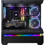 ALTERNATE Ryzen 7 - RX 9070 XT Gaming pc Powered by ASUS Zwart | R7 9850X3D | RX 9070 XT | 32 GB | 2 TB SSD
