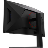 AOC CU34G4CA 34" Curved UltraWide gaming monitor Zwart, 2x HDMI, 1x DisplayPort, USB, Audio, 180 Hz