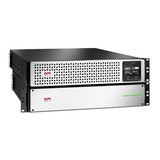 APC Smart-UPS Li-Ion SRTL1500RM4UXLI Noodstroomvoeding ups Zwart/zilver, 1500VA, 8x C13, USB, Rack/tower convertible, long runtime