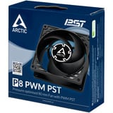 ARCTIC P8 PWM PST case fan Zwart, 80 x 80 x 25 mm