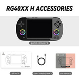 Anbernic RG 40XX H handheld game console Zwart, 64 GB, WIFI 5G, Bluetooth 4.2, Linux