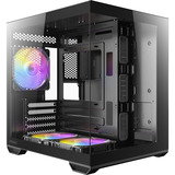 Antec CX60M ARGB mini tower behuizing Zwart | 3x USB-A | RGB | Tempered Glass