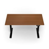 Arozzi Arena Nordico Sit/Stand Desk - Dark Walnut gaming desk Zwart