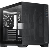 Chieftec Visio AIR midi tower behuizing Zwart | 2x USB-A | 1x USB-C | Tempered Glass
