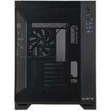 Chieftec Visio AIR midi tower behuizing Zwart | 2x USB-A | 1x USB-C | Tempered Glass