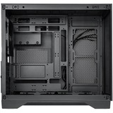 Chieftec Visio AIR midi tower behuizing Zwart | 2x USB-A | 1x USB-C | Tempered Glass