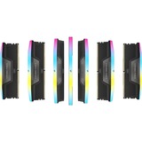 Corsair 32 GB DDR5-7200 Kit werkgeheugen Zwart, CMH32GX5M2X7200C34, Vengeance RGB, XMP