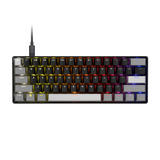 Corsair CLIPPER PRO MINI 60 Hall Effect Gaming Keyboard Zwart, US lay-out (QWERTY), Corsair MGX Hyperdrive, 60%, RGB