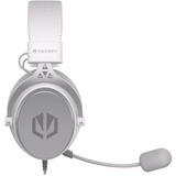 ENDORFY VIRO Plus USB Onyx White over-ear gaming headset Wit, USB-A, 3,5 mm aansluiting