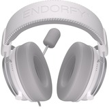 ENDORFY VIRO Plus USB Onyx White over-ear gaming headset Wit, USB-A, 3,5 mm aansluiting