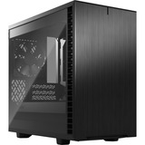 Fractal Design Define 7 Nano Black TG Light Tint midi tower behuizing Zwart | 4x USB-A | 1x USB-C | Window