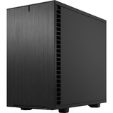 Fractal Design Define 7 Nano Black TG Light Tint midi tower behuizing Zwart | 4x USB-A | 1x USB-C | Window